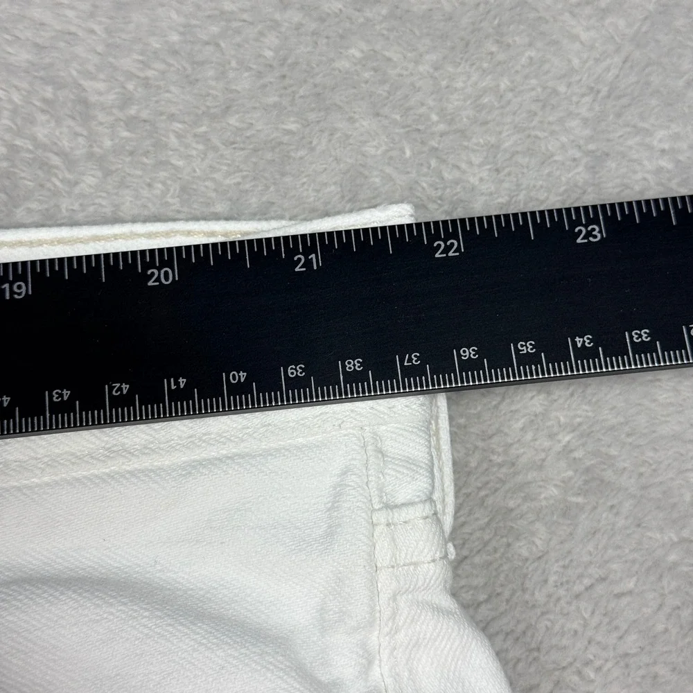 Polo Ralph Lauren 867‎ Classic Fit Jeans Mens 42x30 White Hudson Authentic Denim